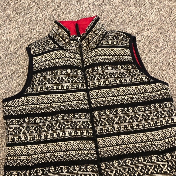 Rafaella Reversible Puffer Vest Size Small - Picture 8 of 12